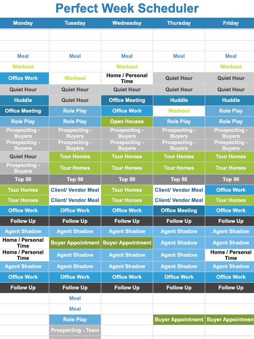 Plan Your Week Plan your week